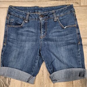Faded Glory Denim Cuffed Shorts